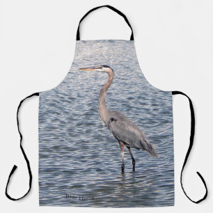 Blue Heron apron