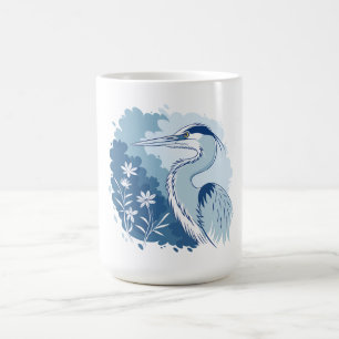 Blue Heron Coffee Mug