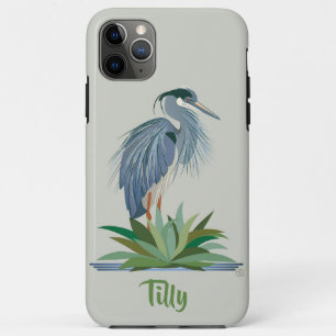 Blue Heron iPhone / iPad case