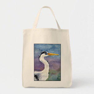 Blue Heron Shopping Tote Bag