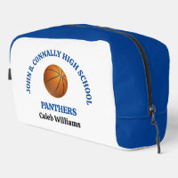Blue High School Basketball Player Personalised