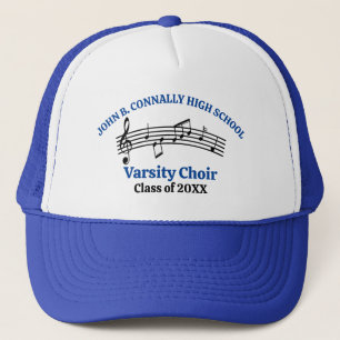 Blue High School Choir Customisable Trucker Hat