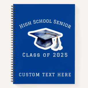 Blue High School Senior Class of 2025 Notebook