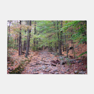 Blue Hills Reservation Red Dot Trail Doormat