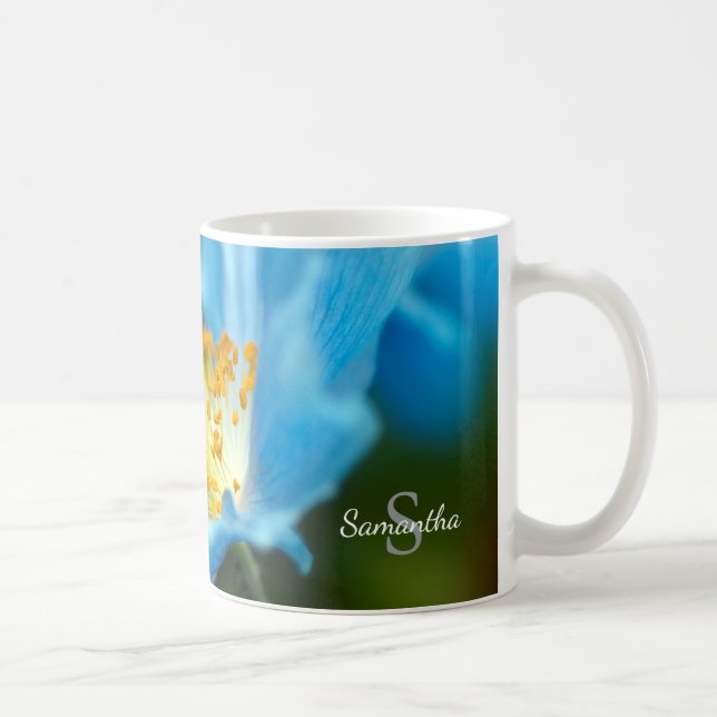 Blue Himalayan Poppy Mug (Right)