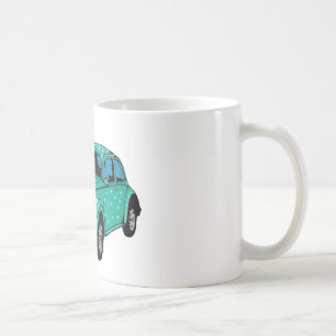 Blue Hippie Car  Classic Mug
