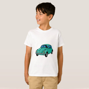 Blue Hippie Car Hanes TAGLESS T-Shirt