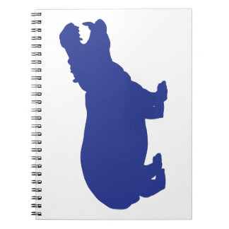 Blue-Hippo Notebook