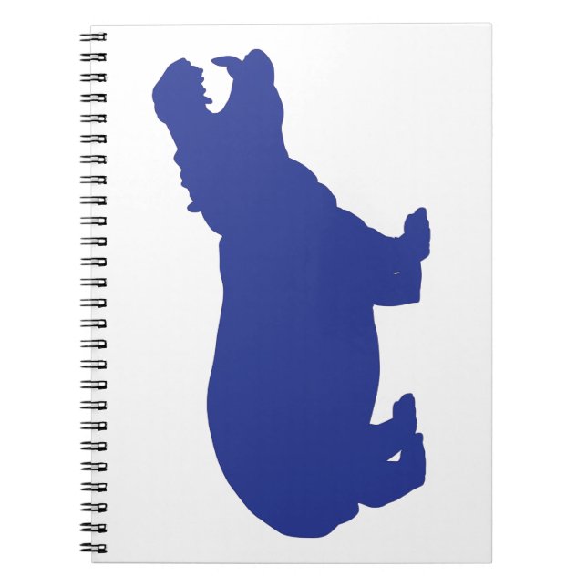 Blue-Hippo Notebook (Front)