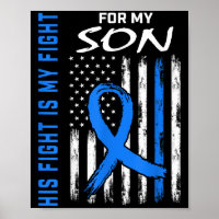 Blue His Fight Is My Fight Diabetes Awareness Shir