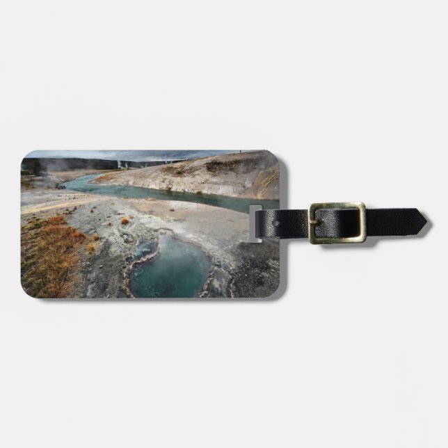 Blue Hole Luggage Tag (Front Horizontal)