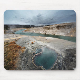 Blue Hole Mouse Pad