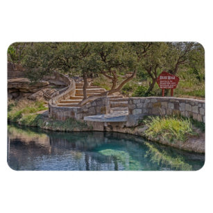 Blue Hole on Route 66 Magnet
