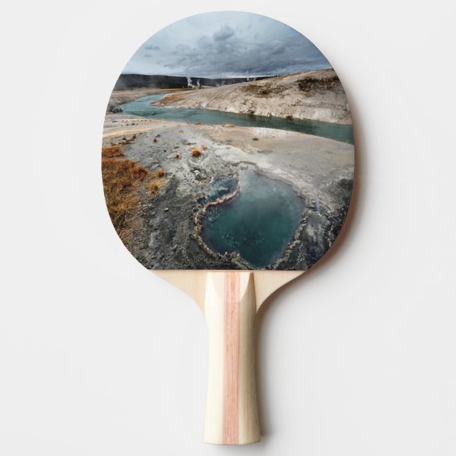 Blue Hole Ping Pong Paddle (Front)