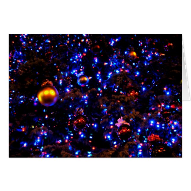 Blue Holiday Glow (Front Horizontal)