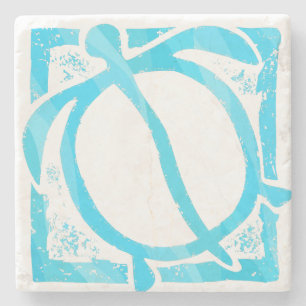 Blue Honu coaster