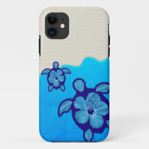 Blue Honu Turtles iPhone 11 Case