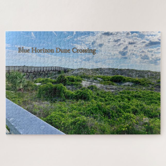 Blue Horizon Dune Crossing  Jigsaw Puzzle (Horizontal)