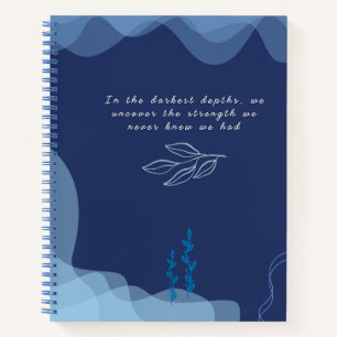 Blue Horizon Spiral Notebook