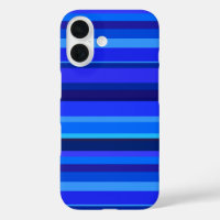 Blue horizontal stripes