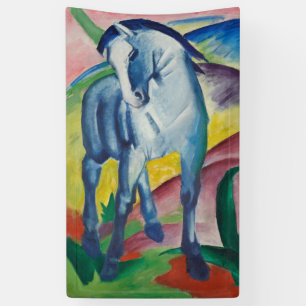 Blue Horse (Cute Animal) (by Marc Franz) Banner