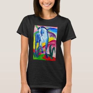Blue Horse Franz Marc Expressionist Cubism Modern  T-Shirt
