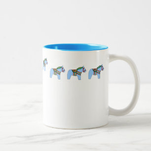 Blue Horse Mug