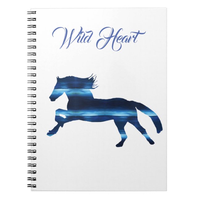 Blue Horse Notebook (Front)