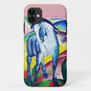 Blue horse painting by Franz Marc iPhone 11 Case