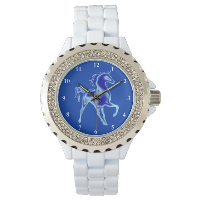 Blue Horse Watch (Front)