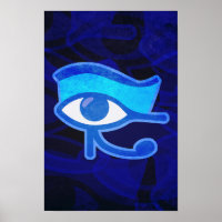Blue Horus Eye