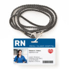 Blue | Hospital Medical Employee Photo ID Badge
