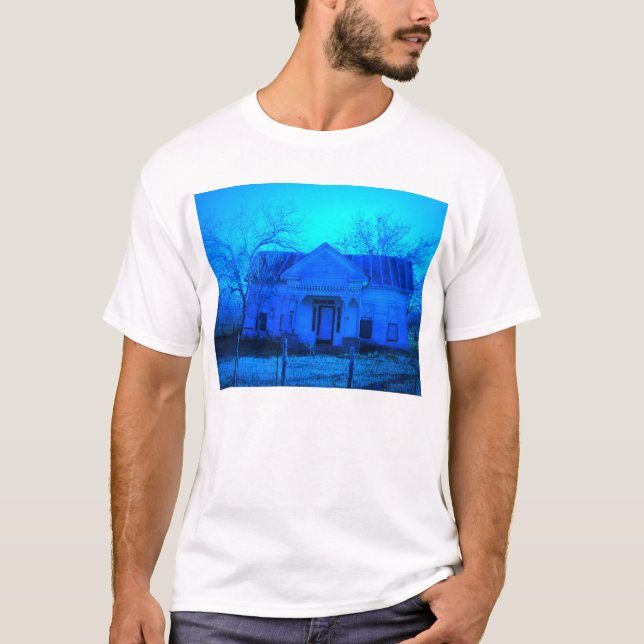 Blue House T-Shirt (Front)