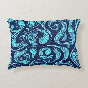 Blue Hues Accent Pillow