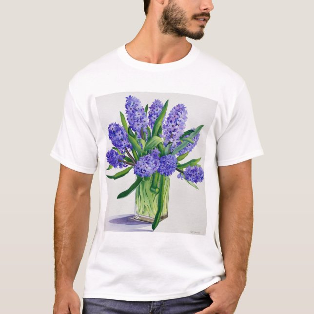 Blue Hyacinths T-Shirt (Front)