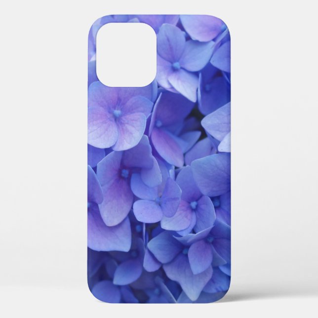 Blue Hydrangea Case-Mate iPhone Case (Back)