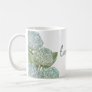Blue Hydrangea Coffee Mug