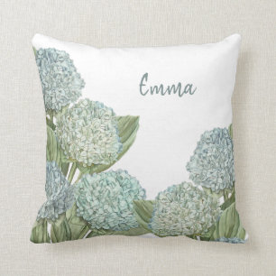 Blue Hydrangea Cushion