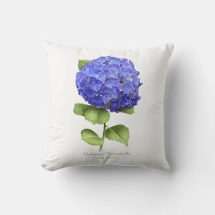 Blue Hydrangea Cushion