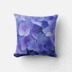 Blue Hydrangea Cushion