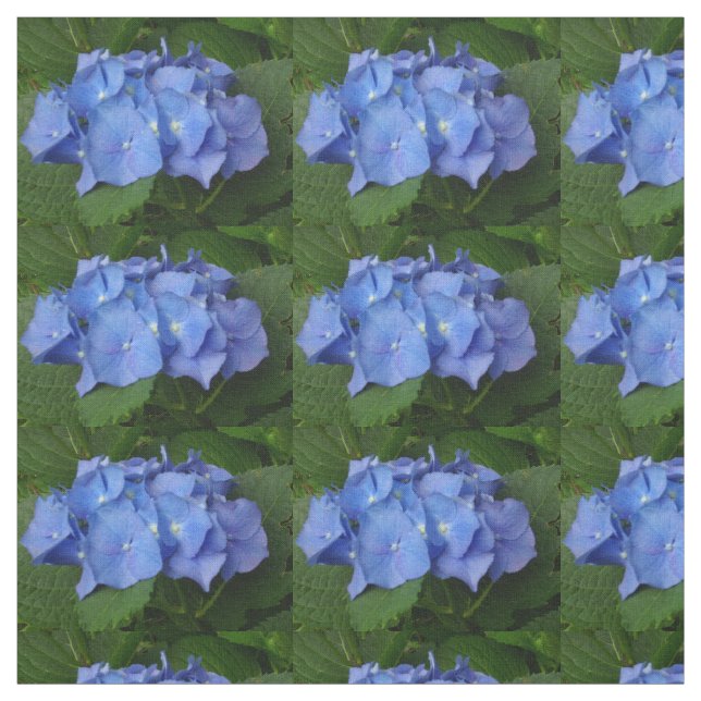 Blue Hydrangea Fabric (Swatch)