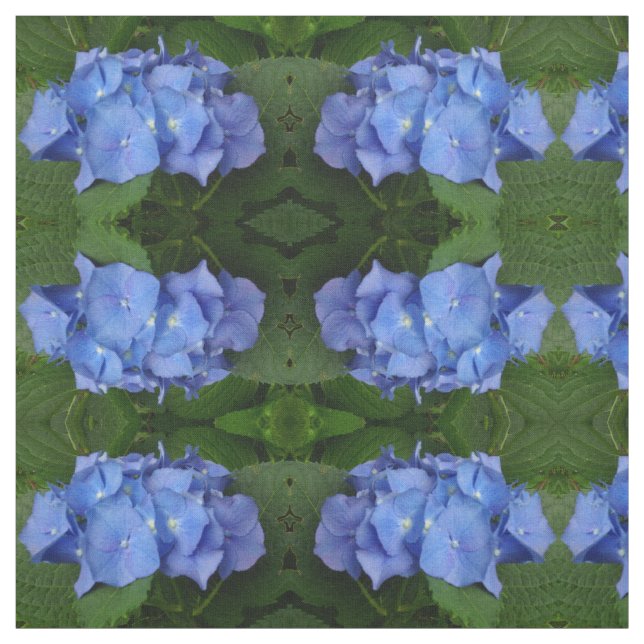 Blue Hydrangea Fabric (Swatch)