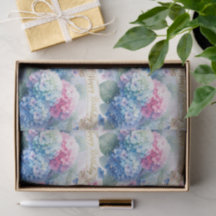 Blue Hydrangea Floral Birthday