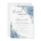 Blue Hydrangea Floral Bridal Shower