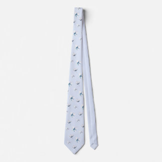 Blue Hydrangea Floral Tie