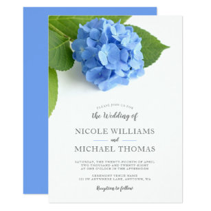 hydrangea wedding invitations zazzle com au