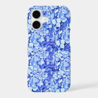Blue Hydrangea Flower iPhone / iPad case