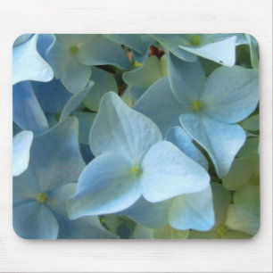 Blue Hydrangea Flowers Floral Flower Photo Mouse Pad