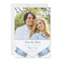 Blue Hydrangea Garden Photo