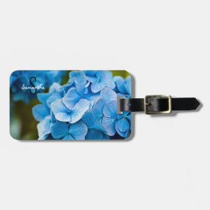 Blue Hydrangea Luggage tag